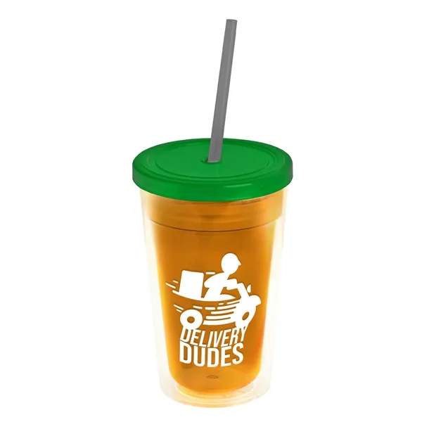 16 oz Double-Wall Insulated Transparent Tumblers... from ASI 40480 Koozie Group