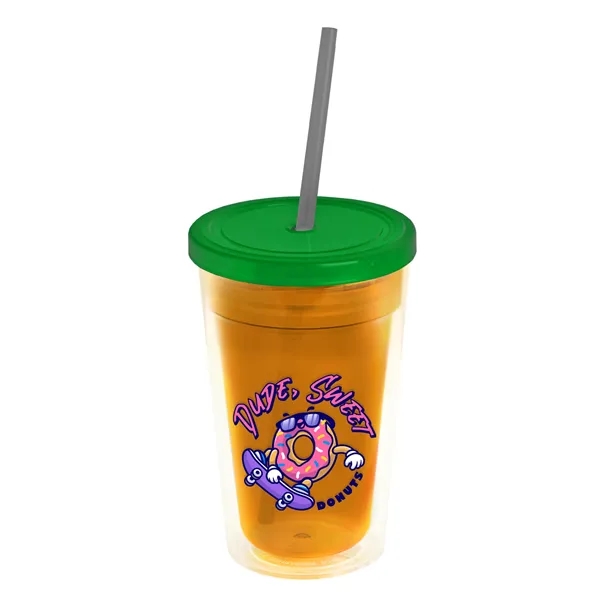 16 oz Double-Wall Insulated Transparent Tumblers... from ASI 40480 Koozie Group