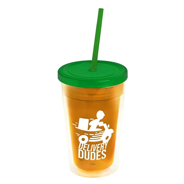 16 oz Double-Wall Insulated Transparent Tumblers... from ASI 40480 Koozie Group