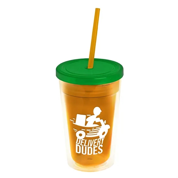 16 oz Double-Wall Insulated Transparent Tumblers... from ASI 40480 Koozie Group