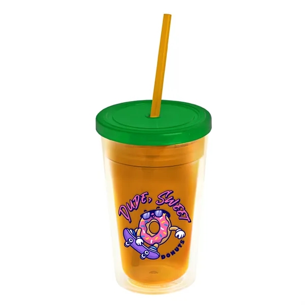 16 oz Double-Wall Insulated Transparent Tumblers... from ASI 40480 Koozie Group