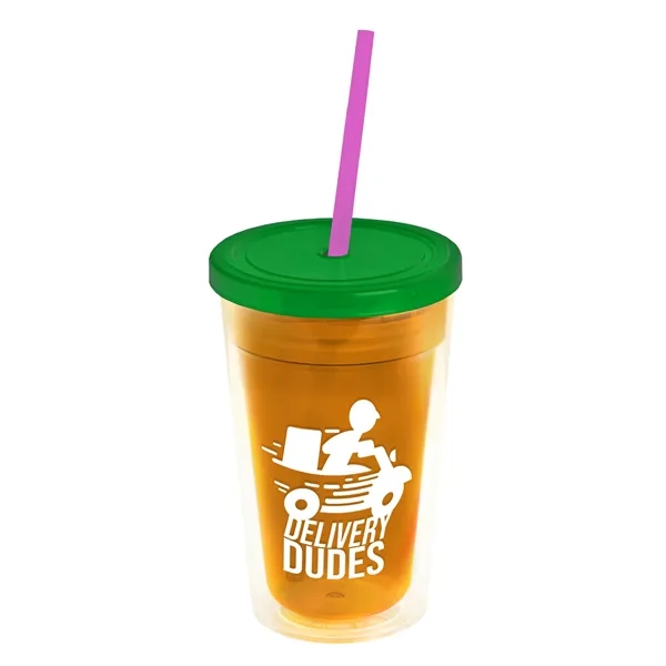 16 oz Double-Wall Insulated Transparent Tumblers... from ASI 40480 Koozie Group