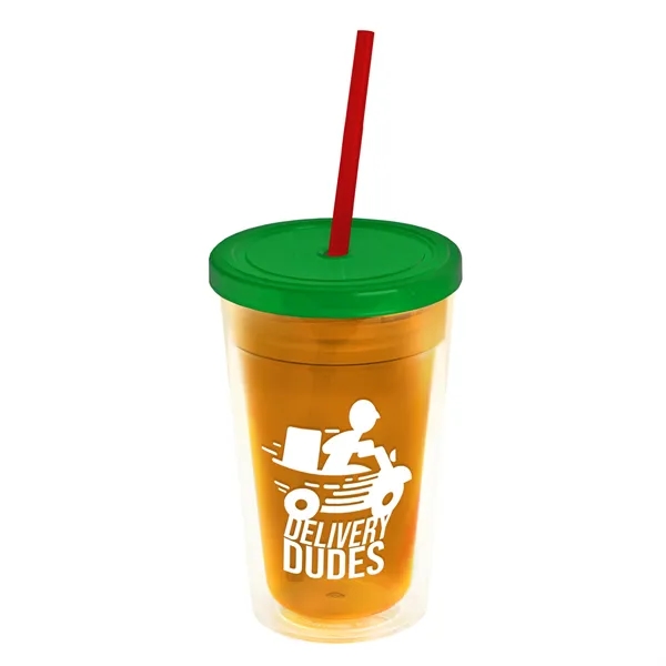 16 oz Double-Wall Insulated Transparent Tumblers... from ASI 40480 Koozie Group