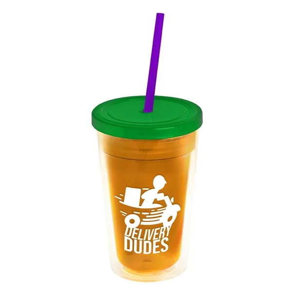 16 oz Double-Wall Insulated Transparent Tumblers... from ASI 40480 Koozie Group