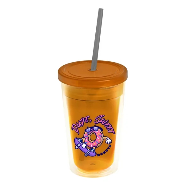 16 oz Double-Wall Insulated Transparent Tumblers... from ASI 40480 Koozie Group