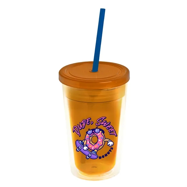 16 oz Double-Wall Insulated Transparent Tumblers... from ASI 40480 Koozie Group