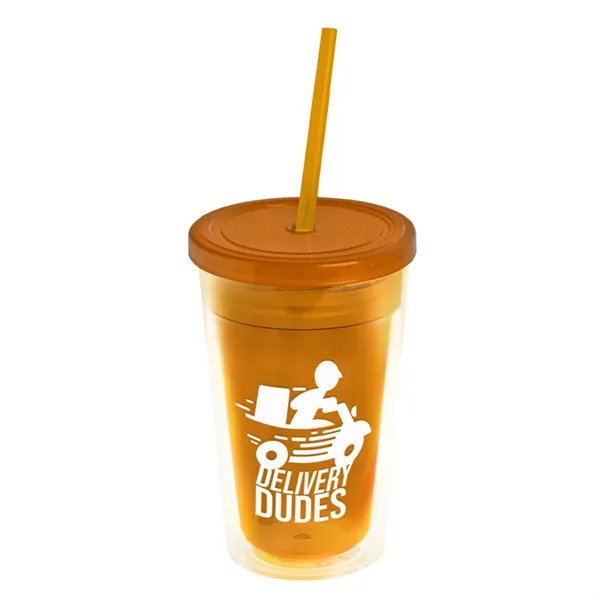 16 oz Double-Wall Insulated Transparent Tumblers... from ASI 40480 Koozie Group