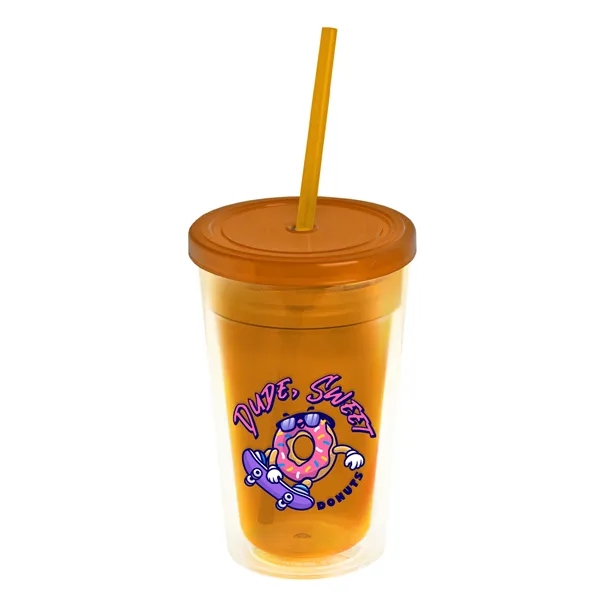16 oz Double-Wall Insulated Transparent Tumblers... from ASI 40480 Koozie Group