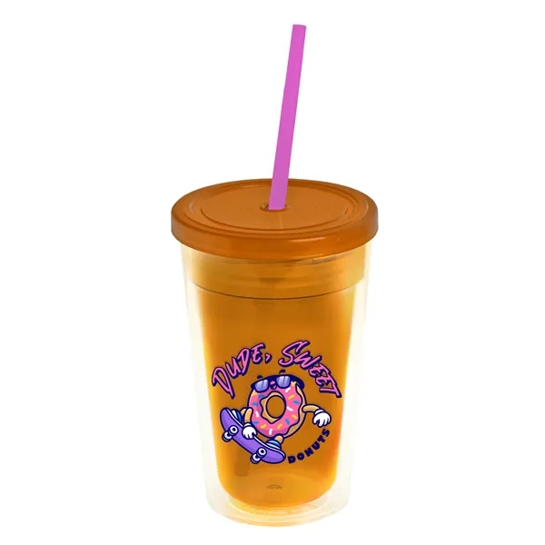 16 oz Double-Wall Insulated Transparent Tumblers... from ASI 40480 Koozie Group