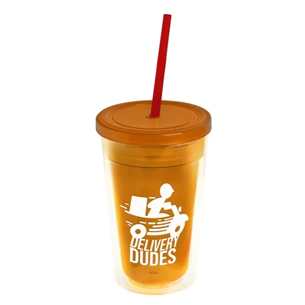 16 oz Double-Wall Insulated Transparent Tumblers... from ASI 40480 Koozie Group