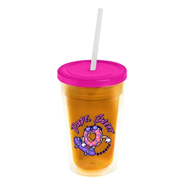 16 oz Double-Wall Insulated Transparent Tumblers... from ASI 40480 Koozie Group