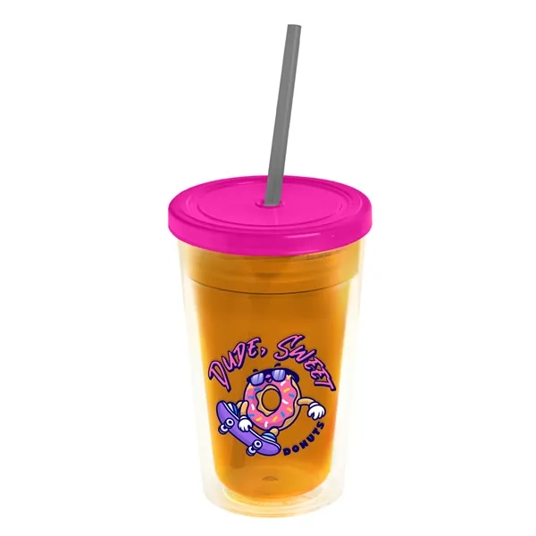 16 oz Double-Wall Insulated Transparent Tumblers... from ASI 40480 Koozie Group