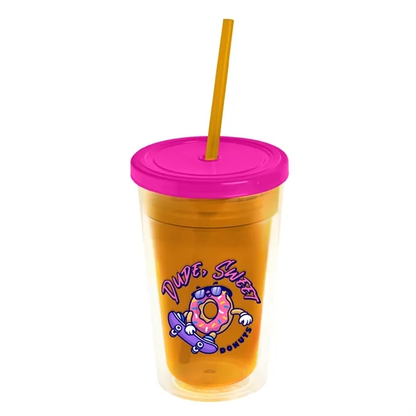 16 oz Double-Wall Insulated Transparent Tumblers... from ASI 40480 Koozie Group