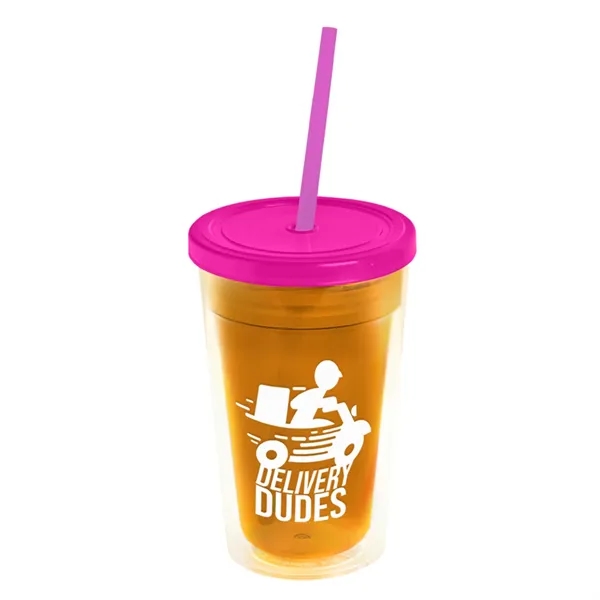 16 oz Double-Wall Insulated Transparent Tumblers... from ASI 40480 Koozie Group
