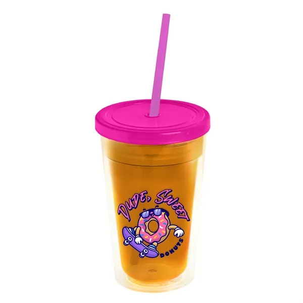 16 oz Double-Wall Insulated Transparent Tumblers... from ASI 40480 Koozie Group