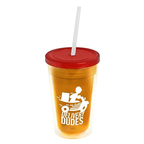 16 oz Double-Wall Insulated Transparent Tumblers... from ASI 40480 Koozie Group