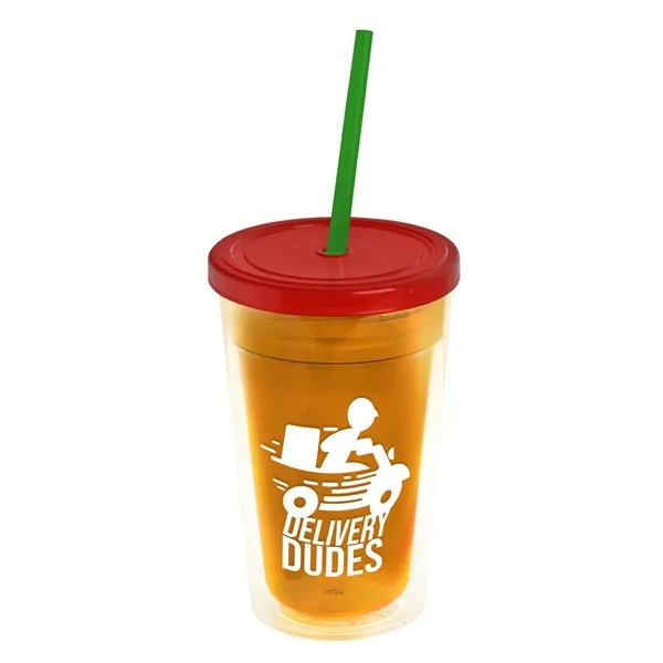 16 oz Double-Wall Insulated Transparent Tumblers... from ASI 40480 Koozie Group