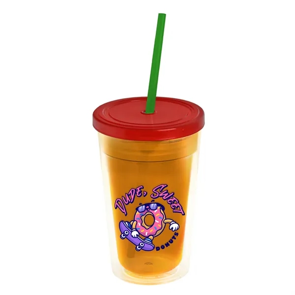 16 oz Double-Wall Insulated Transparent Tumblers... from ASI 40480 Koozie Group