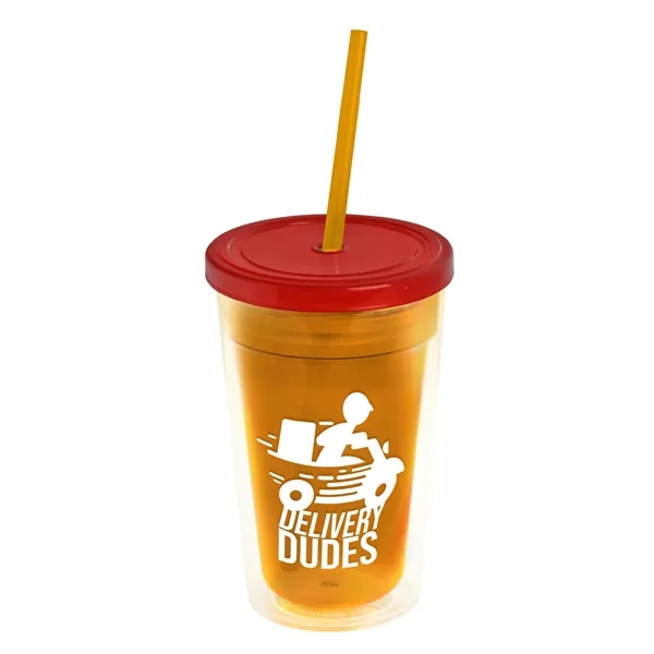 16 oz Double-Wall Insulated Transparent Tumblers... from ASI 40480 Koozie Group