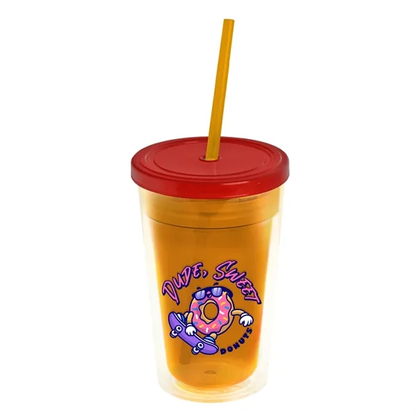 16 oz Double-Wall Insulated Transparent Tumblers... from ASI 40480 Koozie Group