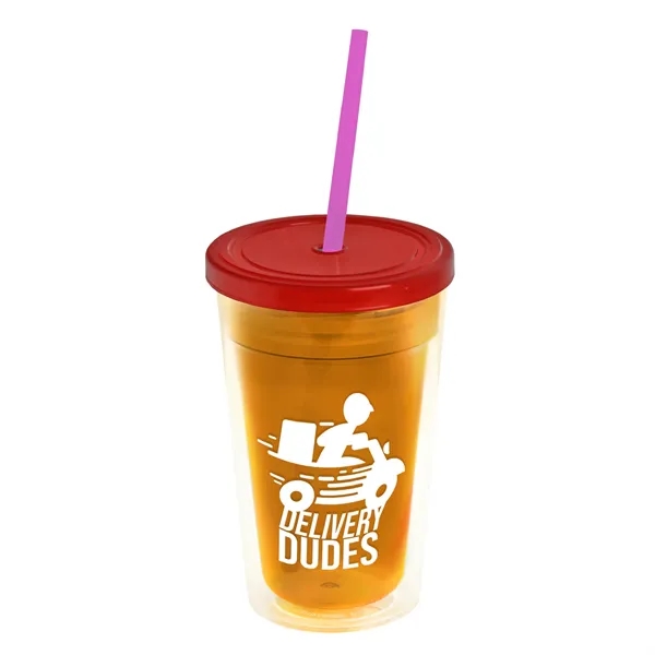 16 oz Double-Wall Insulated Transparent Tumblers... from ASI 40480 Koozie Group