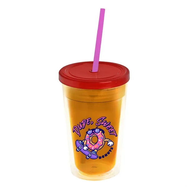 16 oz Double-Wall Insulated Transparent Tumblers... from ASI 40480 Koozie Group