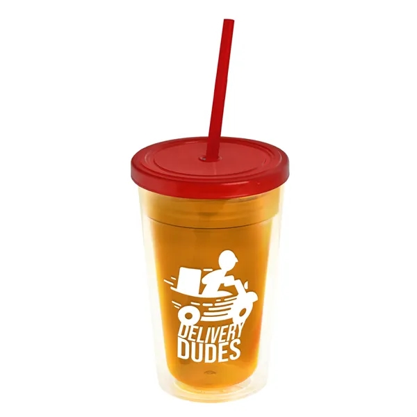 16 oz Double-Wall Insulated Transparent Tumblers... from ASI 40480 Koozie Group