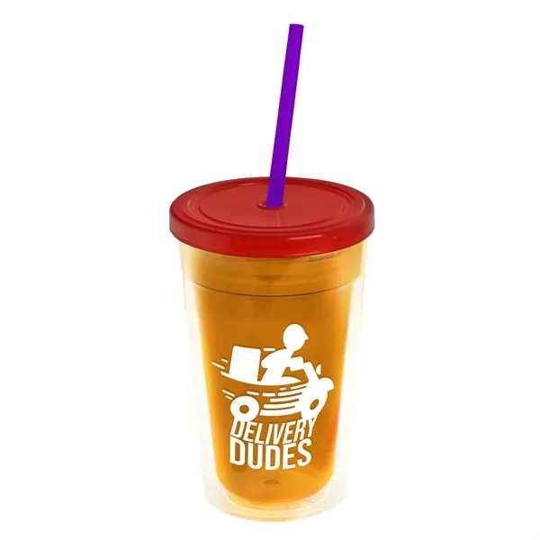 16 oz Double-Wall Insulated Transparent Tumblers... from ASI 40480 Koozie Group