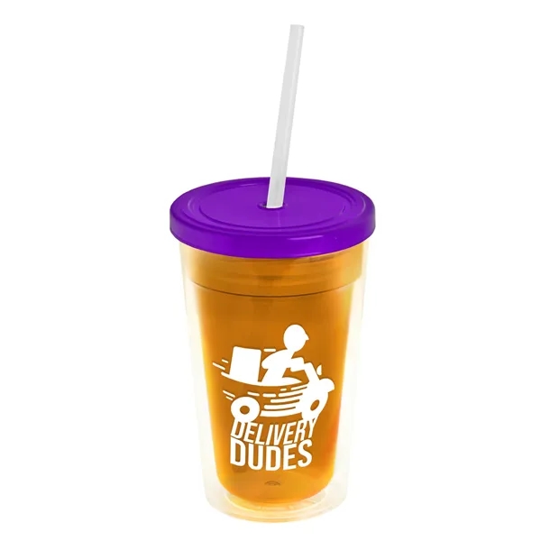 16 oz Double-Wall Insulated Transparent Tumblers... from ASI 40480 Koozie Group