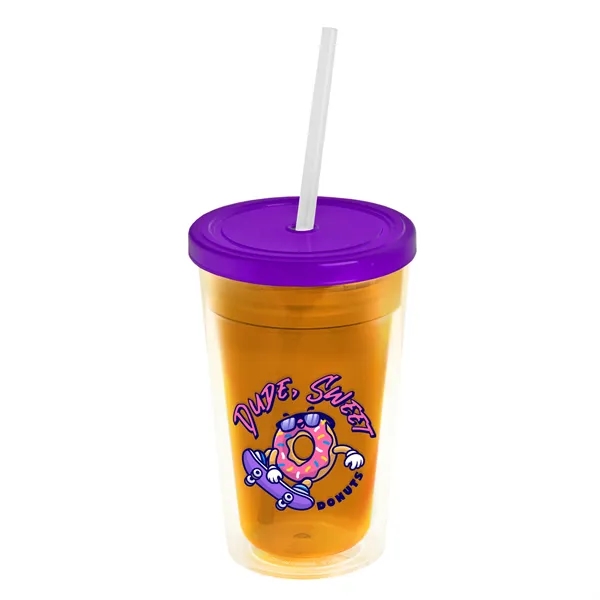 16 oz Double-Wall Insulated Transparent Tumblers... from ASI 40480 Koozie Group