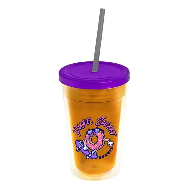 16 oz Double-Wall Insulated Transparent Tumblers... from ASI 40480 Koozie Group