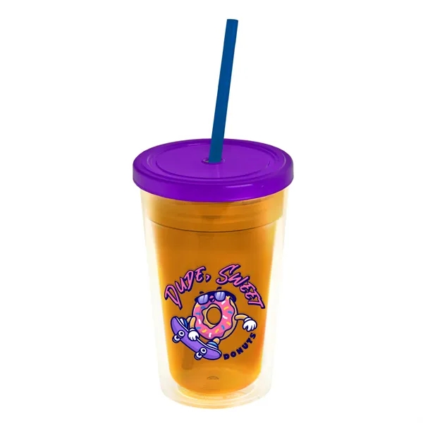16 oz Double-Wall Insulated Transparent Tumblers... from ASI 40480 Koozie Group