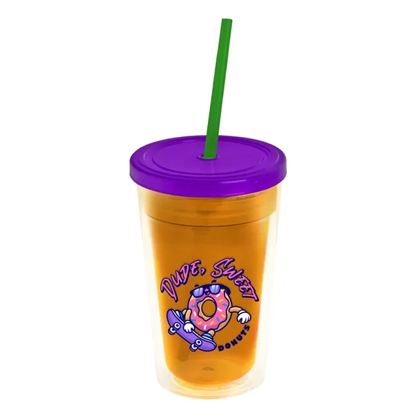 16 oz Double-Wall Insulated Transparent Tumblers... from ASI 40480 Koozie Group