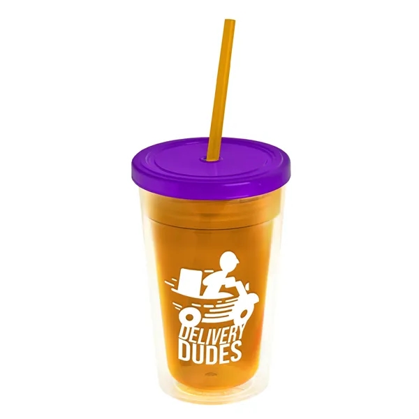 16 oz Double-Wall Insulated Transparent Tumblers... from ASI 40480 Koozie Group