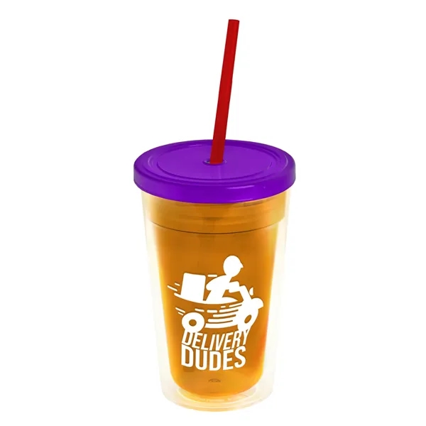 16 oz Double-Wall Insulated Transparent Tumblers... from ASI 40480 Koozie Group