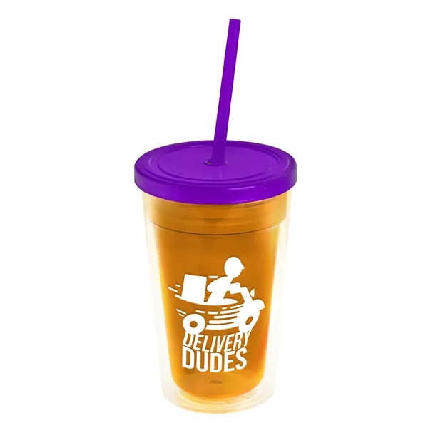 16 oz Double-Wall Insulated Transparent Tumblers... from ASI 40480 Koozie Group
