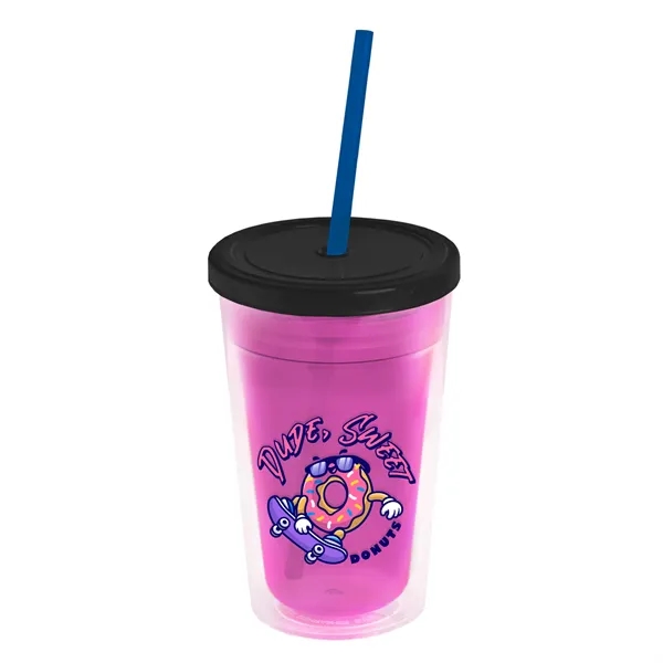 16 oz Double-Wall Insulated Transparent Tumblers... from ASI 40480 Koozie Group