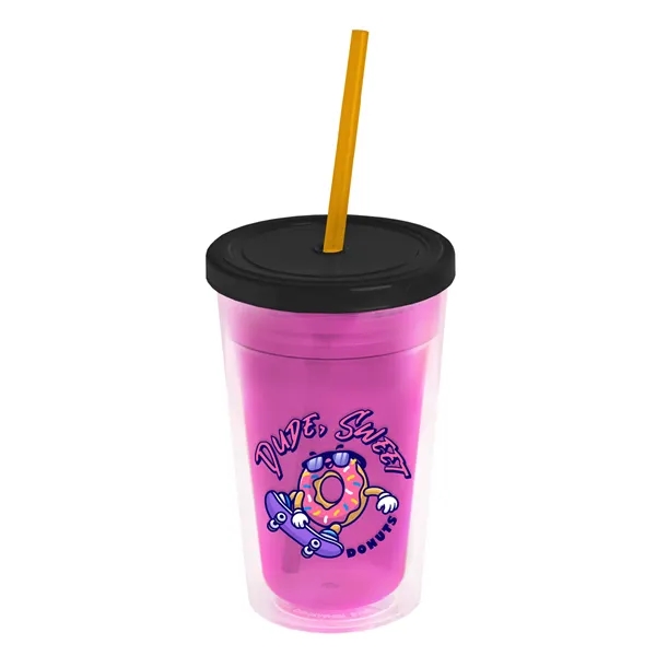 16 oz Double-Wall Insulated Transparent Tumblers... from ASI 40480 Koozie Group