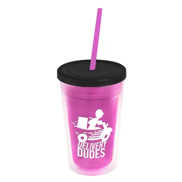 16 oz Double-Wall Insulated Transparent Tumblers... from ASI 40480 Koozie Group