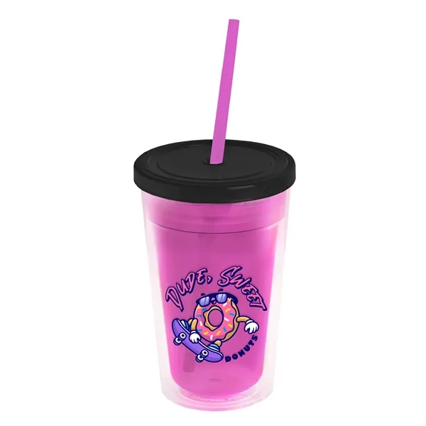 16 oz Double-Wall Insulated Transparent Tumblers... from ASI 40480 Koozie Group