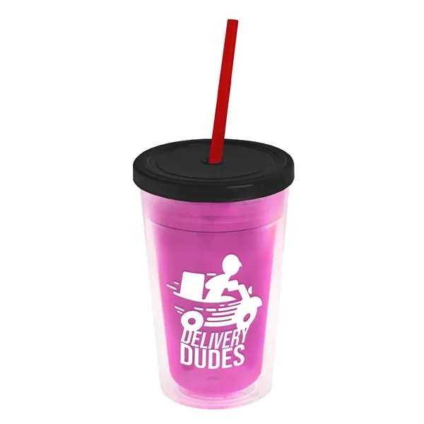 16 oz Double-Wall Insulated Transparent Tumblers... from ASI 40480 Koozie Group