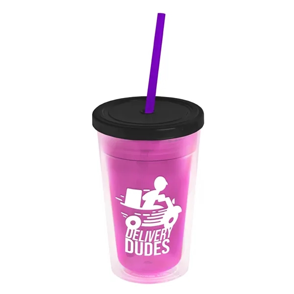 16 oz Double-Wall Insulated Transparent Tumblers... from ASI 40480 Koozie Group