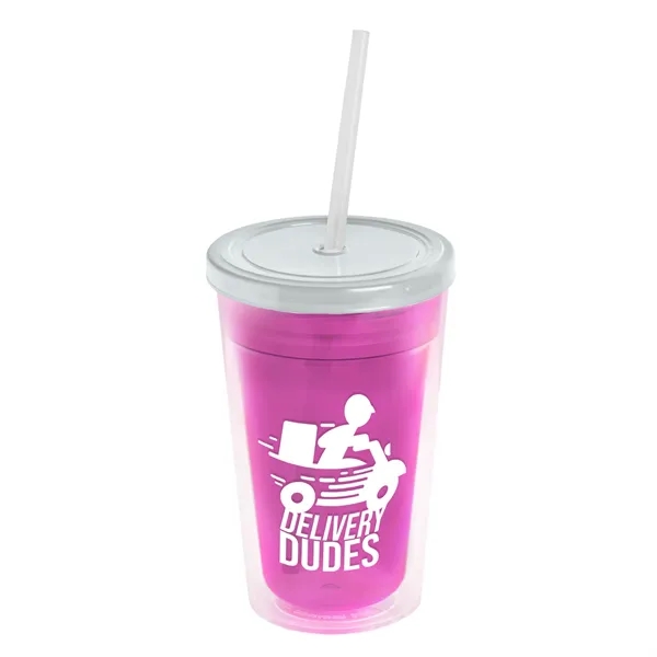16 oz Double-Wall Insulated Transparent Tumblers... from ASI 40480 Koozie Group