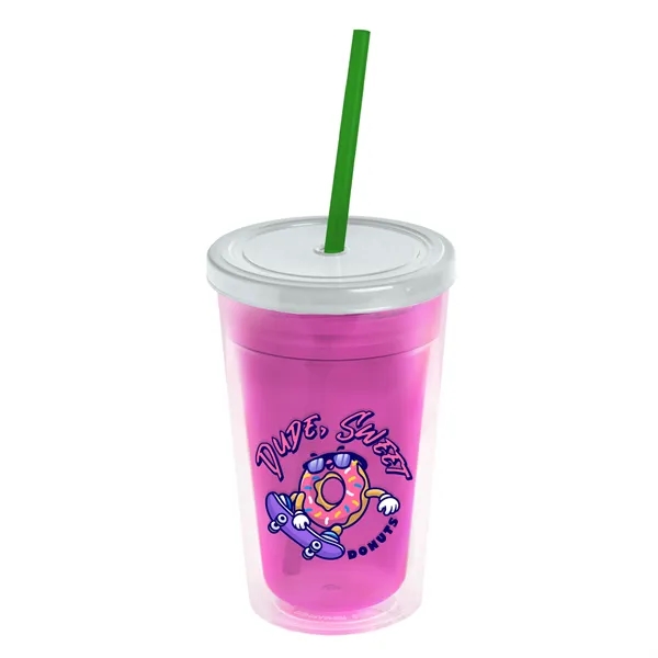 16 oz Double-Wall Insulated Transparent Tumblers... from ASI 40480 Koozie Group