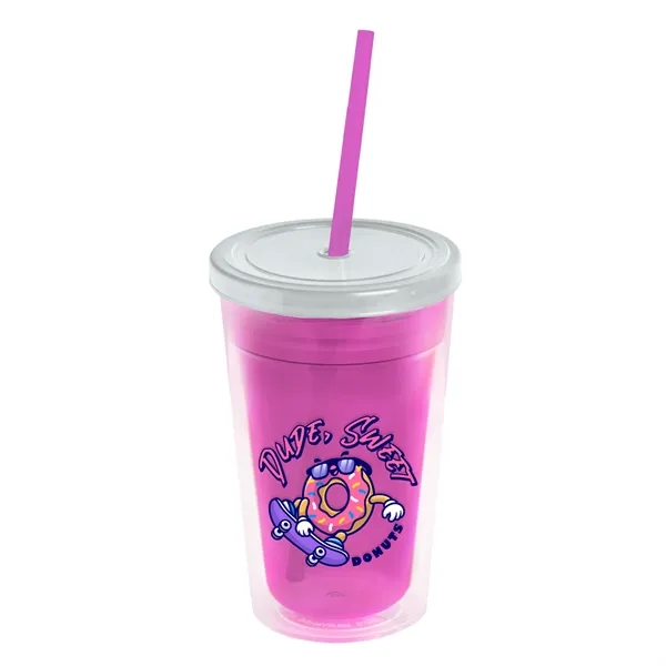16 oz Double-Wall Insulated Transparent Tumblers... from ASI 40480 Koozie Group