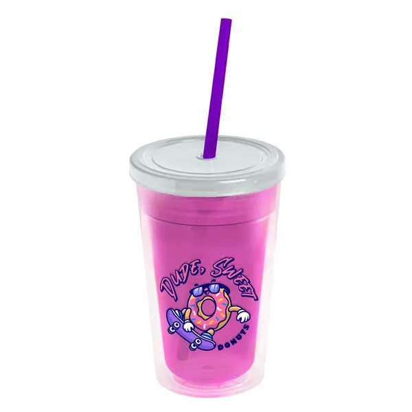 16 oz Double-Wall Insulated Transparent Tumblers... from ASI 40480 Koozie Group