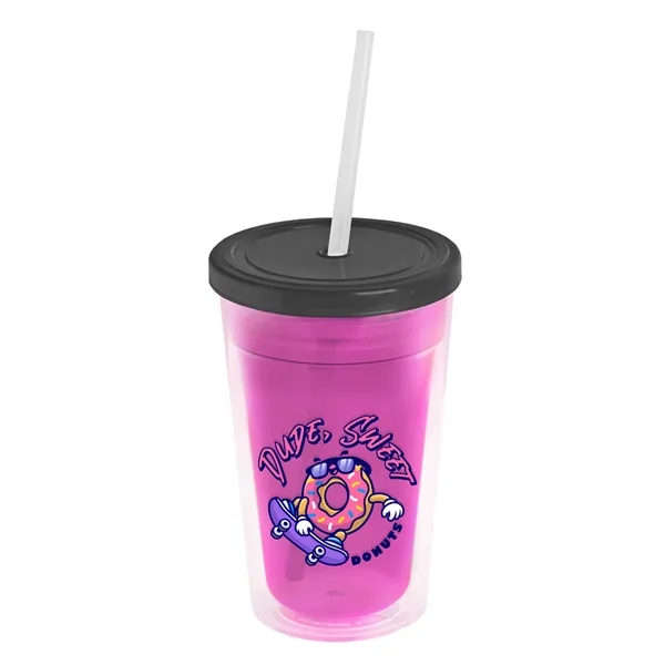 16 oz Double-Wall Insulated Transparent Tumblers... from ASI 40480 Koozie Group
