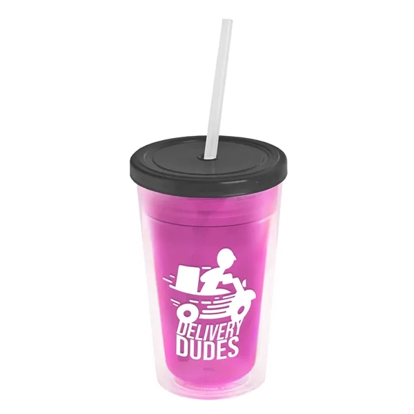 16 oz Double-Wall Insulated Transparent Tumblers... from ASI 40480 Koozie Group