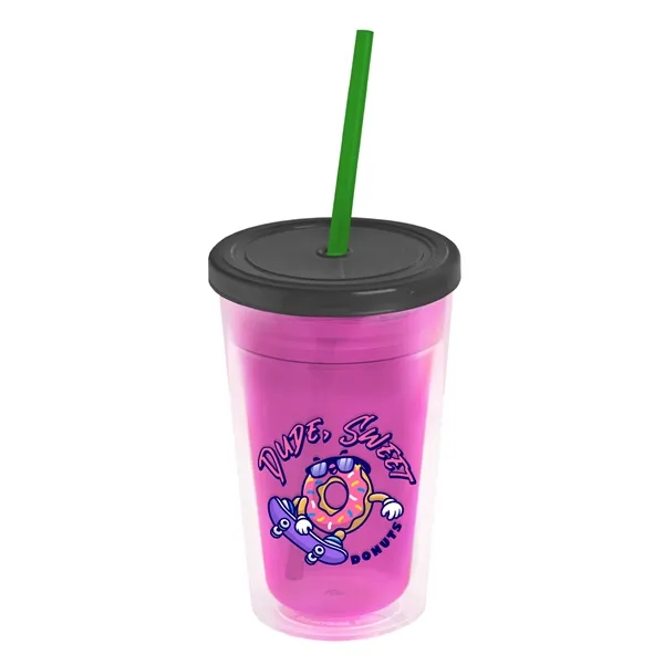 16 oz Double-Wall Insulated Transparent Tumblers... from ASI 40480 Koozie Group