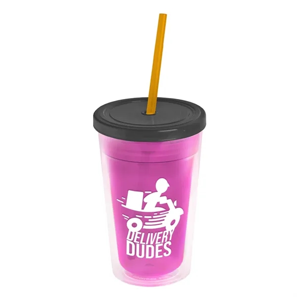 16 oz Double-Wall Insulated Transparent Tumblers... from ASI 40480 Koozie Group